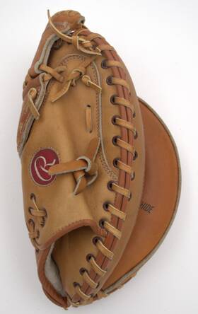Tc22 Rawlings Catchers Mitt 34 Inch Top Grain Cowhide Professional Model