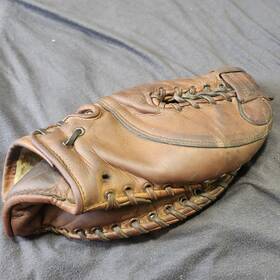 Rawlings Tm60 Vintage Rawling Claw Trapper First Base Whitey Lockman Baseball Gloveu.s.a