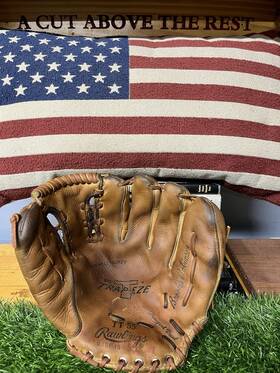 Tt55 Rawlings Vintage Brooks Robinson Trapeze Made In Usa