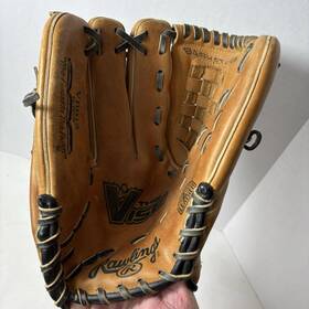 Vbb12 Rawlings Baseball Glove Mitt The Vise 12 Inch Left Handed Throw Basket Web D1