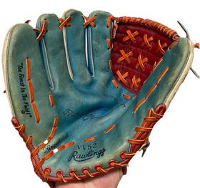 Vv52 Rawlings Roberto Clemente Leather Left Hand Throw Baseball Glove Wing Tip