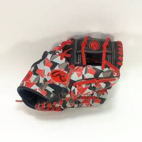 Wpl105b Rawlings 10.5 Inch Youth T-ball Baseball Glove Red And Black