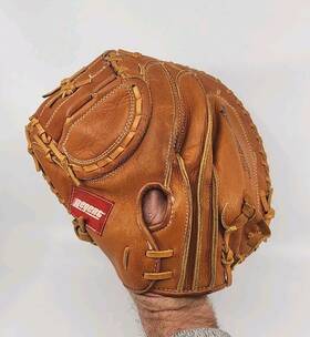 00426 Regent Keen Edge Left Hand Thrower Leather Glove The Big Man 11 Inch