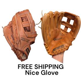 04868 Regent Saddleback Mens Baseball Softball Glove 13 Inch Left Handed Lht Leather
