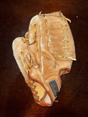 04869 Regent Saddleback Mens Baseball Softball Glove Size 12 Inch Left Handed Lht Leather