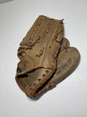 5653 Regent Vintage Baseball Glove Tan Left Hand Glove. Crafted. Worn Condition