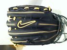 Bf1529 Rht 071 Men Baseball Nwt Nike 11.00 Edge Glove Gold Diamond Blk Elite