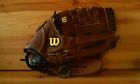 A1511 Rht Sweet Baseball Glove Mitt 13 Wilson Brown Righty. Dark Big " Spot A1511 Rht Sweet Baseball Glove Mitt 13 Wilson Brown Righty. Dark Big " Spot