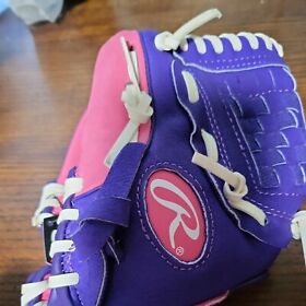 Hfp10ppur Right Hand Rawlings Baseball Youth 10inch The Gold Glove Co. Pink Purple