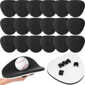 Qir-roundfunny-381 Roundfunny 18 Pcs Baseball And Softball Fielding Trainer Foam Infield Training Glove Two