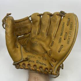 Fg164 Royce Union Vintage Baseball Glove Rht Top Grade Cowhide Cup Tite Pocket