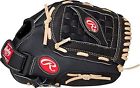 Rss125c-6-0 Rawlings Rsb Softball Glove Series Black Right Hand Throw