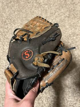S115r Schutt Superior Usa Steerhide Rht 11.5 Inch Baseball Glove Black/tan