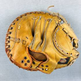 Cm14 Seaway Catchers Mitt Baseball Leather Rht Professional Model Vtg 70s Japan Cm14 Seaway Catchers Mitt Baseball Leather Rht Professional Model Vtg 70s Japan