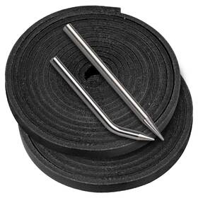 Seiria 717994114254 Baseball Glove Lace Mitt Repair Kit Softball 2 4.53 3.98 0.55in Black