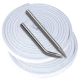 B0cwg8814w Seiria Glove Lace Repair Kit - 2 Leather Laces And Needles For Baseball Softball Mitts