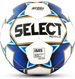 Select Bundle Of 10 Royale V20 White Blue Size 5 Nfhs Ncaa And Ims Approved