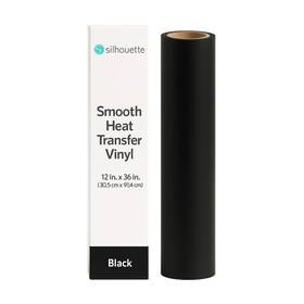 Heat-12sm-blk-c Silhouette America Heat Transfer Material 12 Inch X36 Black 12.1