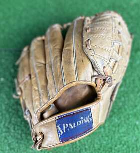 Spalding 42-207 Tom Seaver 13 Inch Rht Softball Baseball Glove Professional Model-vg