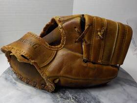 42-267 Spalding Al Dark Signature Model Baseball Glove Made In Usa Vintage Rht