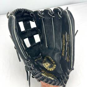 42-443 Spalding Competition Series Baseball/softball Black Leather Glove Rht