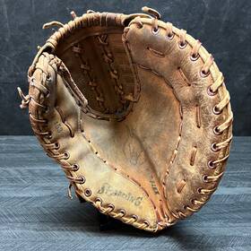 42-453 Spalding 12 Inch Professional 1st Man Baseball Glove Vintage Right Hand Throw