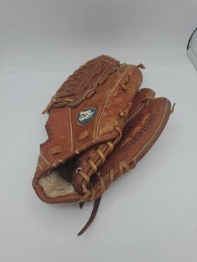 42-515 Spalding Pro Caliber Baseball Glove Pro-b125 Rht/top-grain Leather M