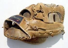 42-905 Spalding Vintage 1960s Pete Ward Pro Model Baseball Glove Mitt Nice Rare