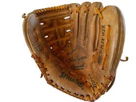 42-8151 Spalding 8151 Baseball Glove Mitt Cleon Jones Personal Model Cj-1 Nice Shape