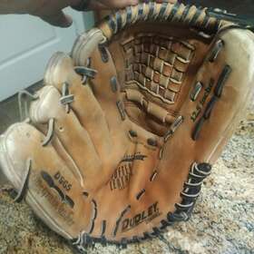 Dsg5 Spalding Rare Dudley Baseball Softball 12.5 Inch Leather Left Hand Throw Glove