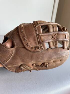 06548 Sport Craft Vintage Leather Baseball Glove Mitt 13 Inch The Sweeper Rht