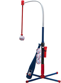 Sports Grow-with-me Kids Baseball Batting Tee Stand Set For Youth Toddlers Sports Grow-with-me Kids Baseball Batting Tee Stand Set For Youth Toddlers