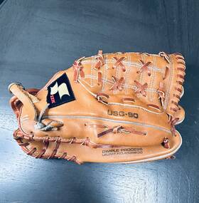476688yi Ssk U&s Sasaki Sports Baseball Glove Dimple Catching Machine Usg-90 Leather Rht