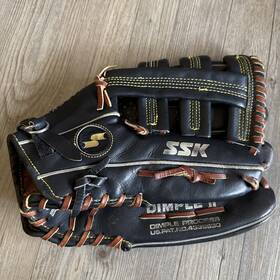 Dpg-770 Ssk Baseball Glove Dimple Ii Process Very Good Rht Steerhide Pro Black Dpg-770 Ssk Baseball Glove Dimple Ii Process Very Good Rht Steerhide Pro Black
