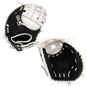 Fp5-3400blkwht12 Ssk Fp5 34 Inch Fastpitch Softball Catchers Mitt Fp5-3400blkwht12 Ssk Fp5 34 Inch Fastpitch Softball Catchers Mitt