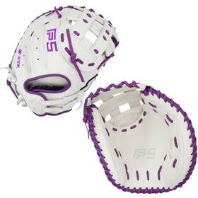 Fp5-3400whtpur12 Ssk Fp5 34 Inch Fastpitch Softball Catchers Mitt Fp5-3400whtpur12 Ssk Fp5 34 Inch Fastpitch Softball Catchers Mitt