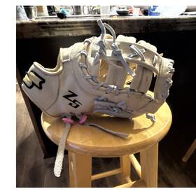 Ssk Z5-1250 Z5 First Base Beige Gray Leather Full Finger Baseball Glove