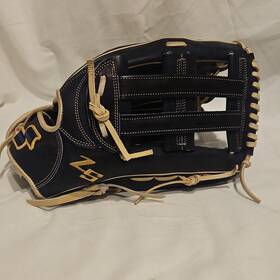 Zs-1400 Ssk Z9 Low Leather Baseball Glove Navy Beige 5 Finger Zs-1400 Ssk Z9 Low Leather Baseball Glove Navy Beige 5 Finger
