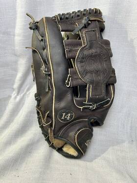 Xlt-3 Steeles 14 Inch Baseball Glove Super Scoop Top Grain Cowhide Lefty Left Lht