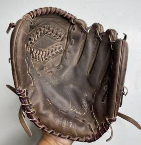 16178 Ted Williams Vtg Sears Roebuck Leather Baseball Glove #16178 Youth Rht