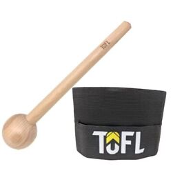 Tofl Baseball Glove Mallet And Wrap Mitt Shaping Set. The Elastic Warp