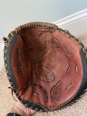 F205 Tps 044277434205 Louisville Fastpitch Catchers Mitt-right Hand Throw Leather Baseball