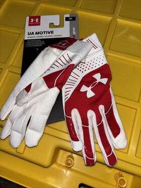 Under Armour 190510653633 Motive Ii Fast Pitch Batting Gloves Small