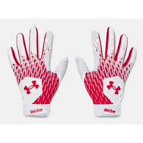 1378764-105 Under Armour 196883989218 Ua Clean Up Adult Baseball Batting Gloves Size Xl
