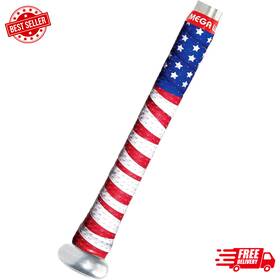 Unique Sports Products Inc 445009537585 Mega Wrap Usa Flag Bat Grip One Size Free Shipping