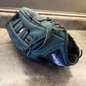 1323337 Us Games 12 Inch Baseball Glove Green Black Grip Pocket Rht New