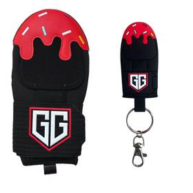Utvgiant 619730674957 Youth Baseball/softball Sliding Mitt With Keychain Mini-mitt - Ice Cream Frosted Utvgiant 619730674957 Youth Baseball/softball Sliding Mitt With Keychain Mini-mitt - Ice Cream Frosted