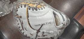 Ik3fp Warstic 840245401978 Series Japanese Kip First Base Mitt- White Hawk Softball Fielding Gloves