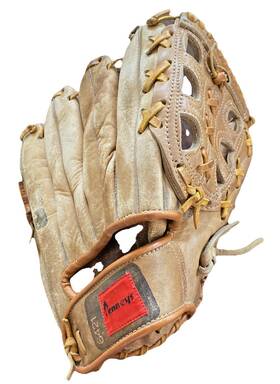 6421 Web 1960s Jc Penneys Select Cowhide Rht Baseball Glove Sz 11 Ladder X Laced