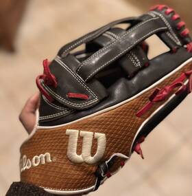Wbw1000691275-lh Wilson 097512424967 A2k Superskin 1799ss 12.75 Inch Adult Outfield Baseball Glove